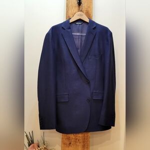 SAKS FIFTH AVENUE Men's Navy Blazer
